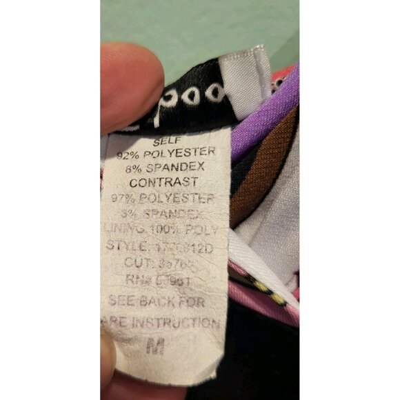 Y2K Taboo Pink Purple Babydoll Sundress Sz M Retro Hippie Whimsygoth - Picture 6 of 6